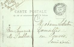 CPA Saint Malo Le Chateau et la Grande Plage 