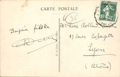 CPA Cote d'Emeraude Saint Malo La Plage de Bon Secours 