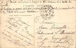 CPA Cote d'Emeraude Saint Malo Vague sur le Sillon Maree du 29 octobre 1905