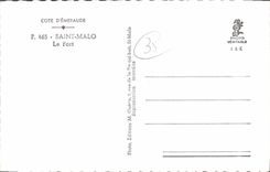 CPM Cote d'Emeraude Saint Malo Le Port Bateaux