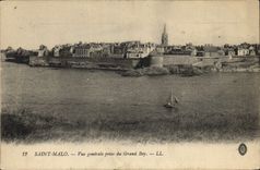 CPA Saint Malo Vue Generale Prise du Grand Bey 