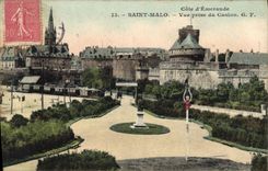 CPA Cote d'Emeraude Saint Malo Vue Prise du Casino G F 