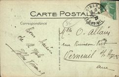 CPA Saint Malo La Grande Plage et le Chateau 