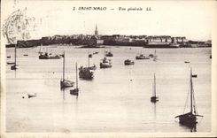 CPA Saint Malo Vue Generale 
