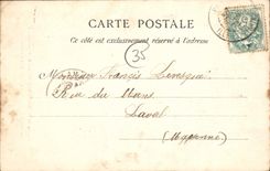 CPA Statue de Robert Surcouf par a Caravannies Inauguree a Saint Malo I & V 