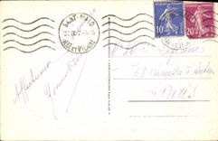 CPA Saint Malo La Grande Plage le Casino et le Tour des Moulins 