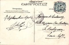 CPA Saint Malo Chateau Cote Nord et la Plage 