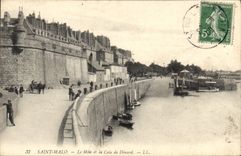 CPA Saint Malo Le Mole et le Cale de Dinard 