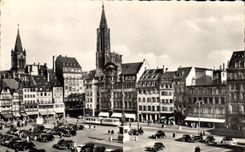 CPA Strasbourg Bas Rhin Place Kleber 