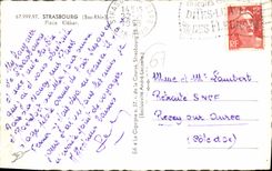 CPA Strasbourg Bas Rhin Place Kleber 