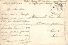 CPA Strassburg Fischerstaden 