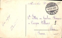 CPA Strassburg Kaiserpalast Palais Imperial 