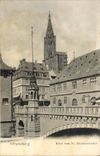 CPA Strassburg Blick vom St Nicolausstaden 