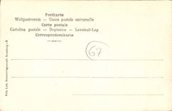 CPA Strassburg Blick vom St Nicolausstaden 