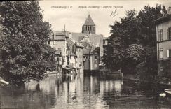 CPA Strasbourg Klein Venedig Petite Venice 