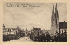 CPA Strasbourg Rue de la Liberte 
