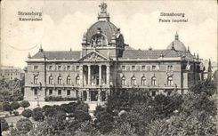 CPA Strasbourg Palais Imperial 