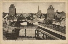 CPA Strasbourg Les Ponts Couverts 