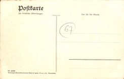 CPA Strassburg Goethedenkmal 