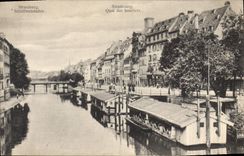 CPA Strasbourg Quai des bateliers 