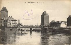 CPA Strasbourg Pont Couvert 