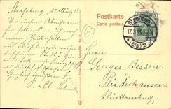 CPA Strasbourg Alsace La plus ancienne mason maison Kammersell 