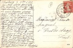 CPA Strasbourg Vieille maison 