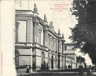 CPA Montpellier Le Musee Ecole des Beaux Arts et Lycee 