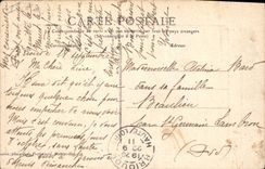 CPA Montpellier Square de la Gare 