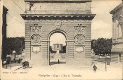 CPA Montpellier 1849 L'Arc de Triomphe 