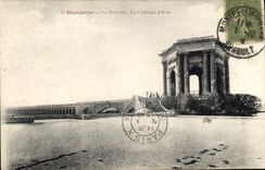 CPA Montpellier Le Peyrou Le Chateau d'Eau 