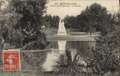 CPA Montpellier Jardin de l'Esplanade Le Bassin 