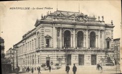 CPA Montpellier Le Grand Theatre 