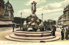 CPA Montpellier Les Trois Graces 