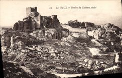 CPA Les Baux Donjon du Chateau Feodal 