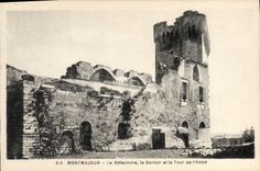 CPA Montmajour Le Refectoire le Dortoir et la Tour de l'Abbe 