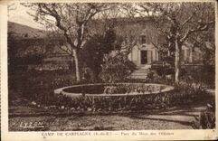 CPA Camp de Carpiagne B du R Parc du Mess des Officiers 