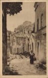 CPA Les Baux Bouches du Rhone Le grand charme des Bauz pour les artistes et les archeologues est d'e