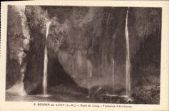 CPA Gorges du Loup AM Saint du Loup Fontaine Petrifiante 