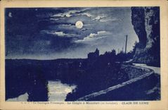 CPA Le Cingle a Montfort en Sarladais Clair de Lune 