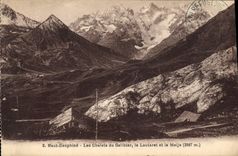 CPA Haut Dauphine Les Chalets du Galibier le Lautaret et la Meije 