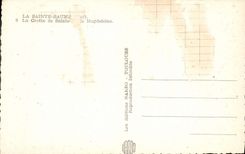 CPA La Sainte Baume La Grotte de Sainte Magdelaine 