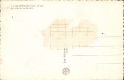 CPA La Sainte Baume Var Arrivee a la Grotte 