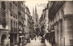 CPA Bayonne Rue Fort Neuf 