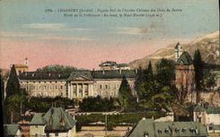 CPA Chambery (Savoie) Facade Sud de l'Ancien Chateau des Dues de Savoie Hotel de la Prefecture Au fo