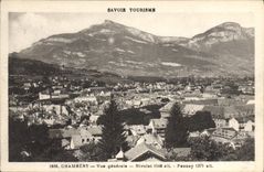 CPA Chambery Vue generale Nivolet 1546 alt Pennay 1371 alt