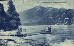 CPA Aix les Bains Le Lac de Bourget