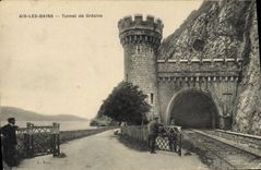 CPA Aix les Bains Tunnel de Gresine