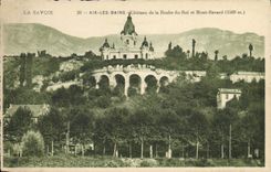 CPA Aix les Bains Chateau de la Roche du Roi et Mont Revars (1568 m)