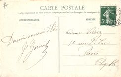 CPA Aix les Bains A droite Regina Grand Hotel Bernasco Agauche Hotel d'Albion et Hotel Beau Site